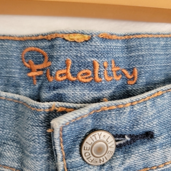 Fidelity Y2K 2010s Denim Mini Skirt - Picture 2 of 5